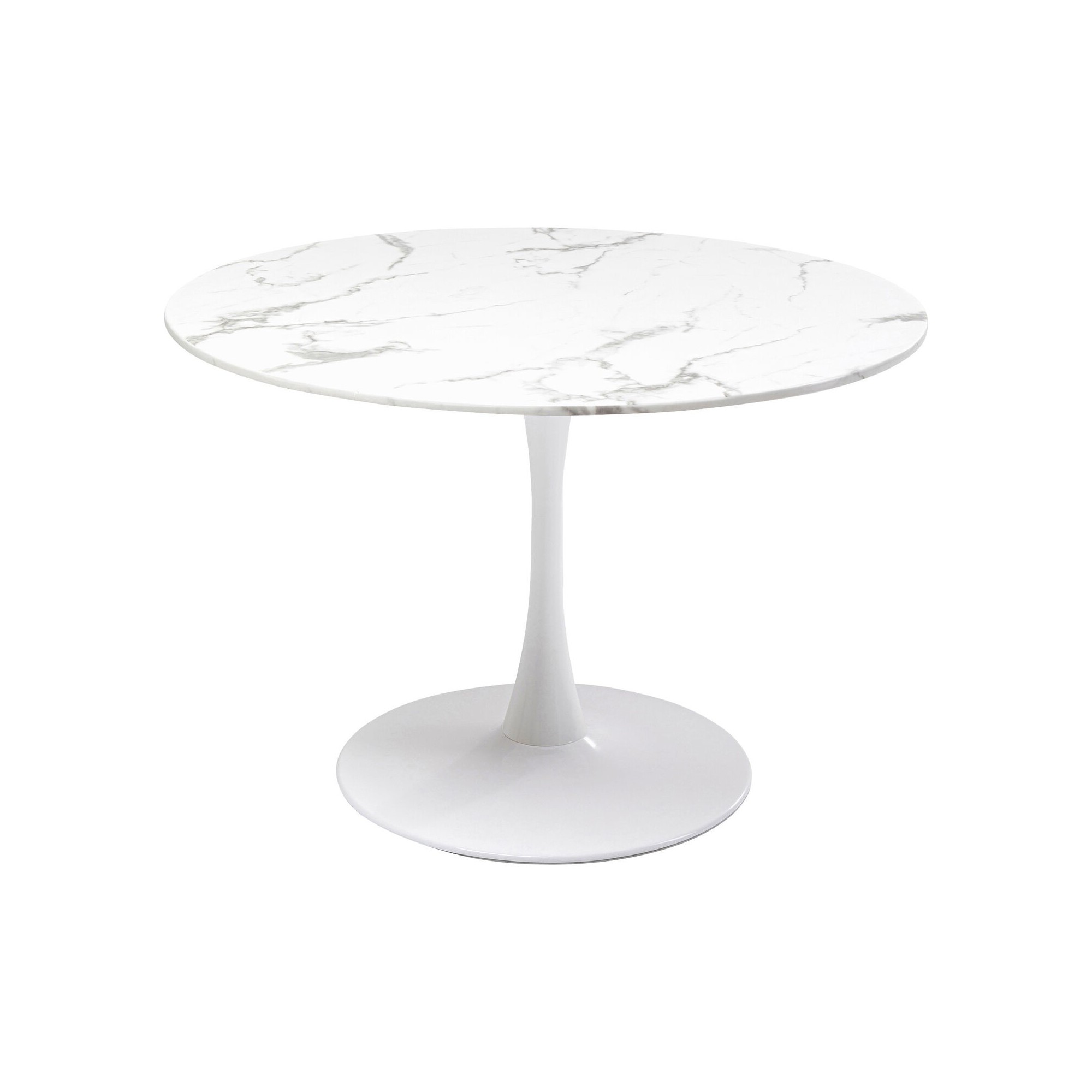 Table Veneto marbre blanc 110cm Kare Design