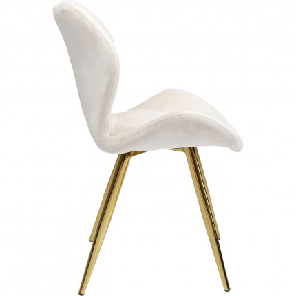 Chair Viva velvet cream Kare Design