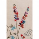 Tapis fleurs sauvages brodées 180x120cm Kare Design