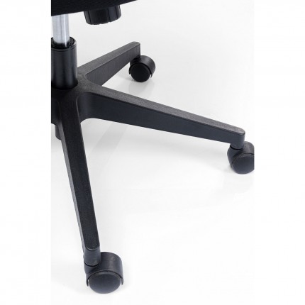 Chaise de bureau pivotante Max noire Kare Design