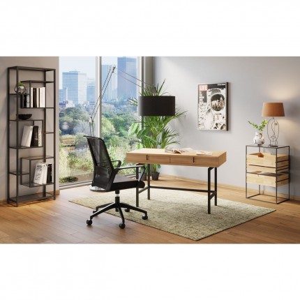 Chaise de bureau pivotante Max noire Kare Design