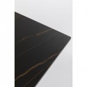 Table Gloria 200x100cm marbre noir Kare Design