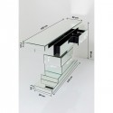 Console Brick miroir Kare Design