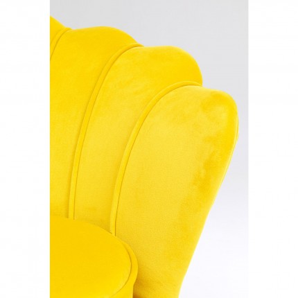 Fauteuil Water Lily jaune Kare Design