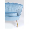 Canapé Water Lily 2 places bleu 132cm Kare Design