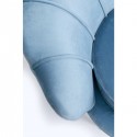 Canapé Water Lily 2 places bleu 132cm Kare Design