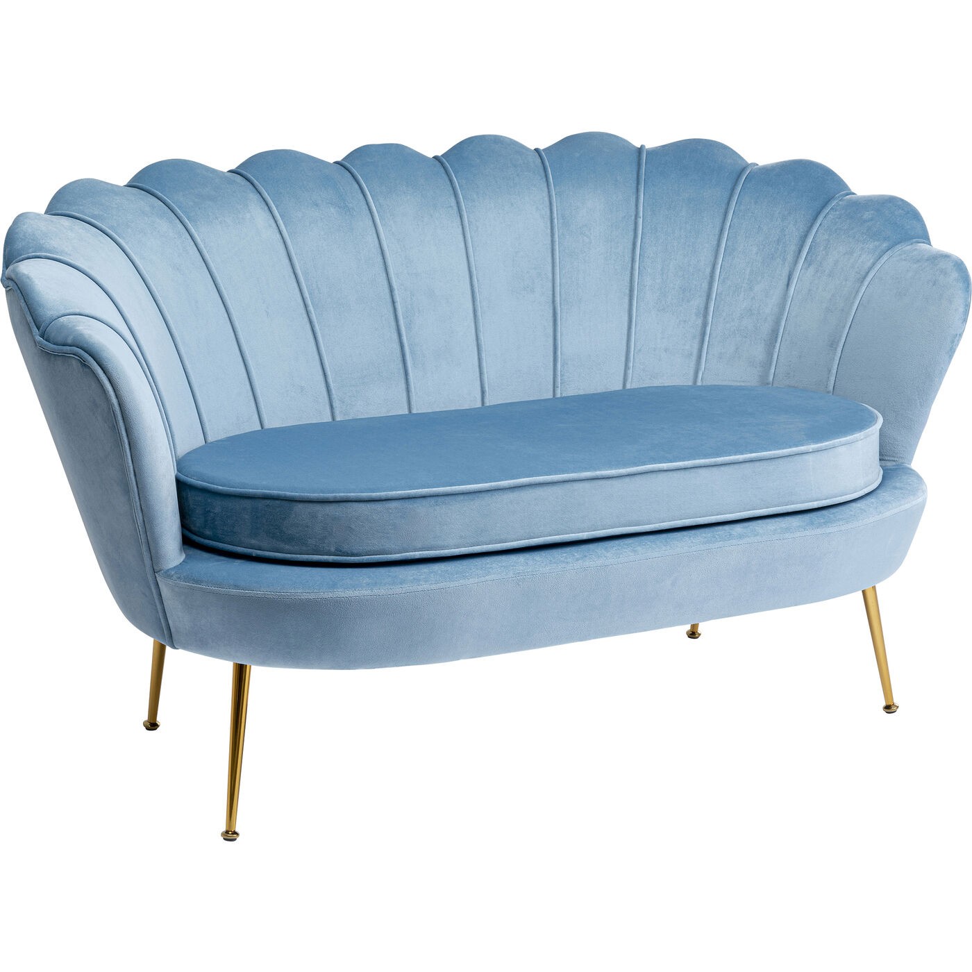 Canapé Water Lily 2 places bleu Kare Design