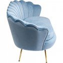 Canapé Water Lily 2 places bleu 132cm Kare Design