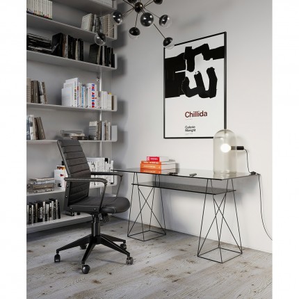 Chaise de bureau Labora noire Kare Design