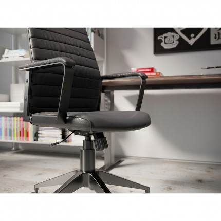 Chaise de bureau Labora haute noire Kare Design