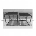 Table basse Techno set de 2 Kare Design