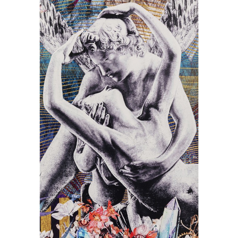 Tableau frame couple antique 180x106cm Kare Design