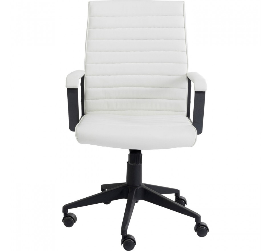 Chaise de bureau pivotante Labora blanc