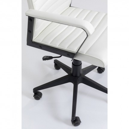 Chaise de bureau pivotante Labora blanc