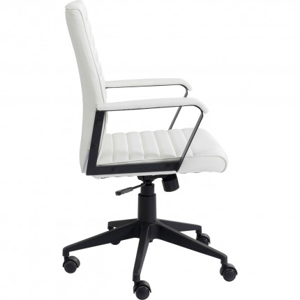 Chaise de bureau pivotante Labora blanc