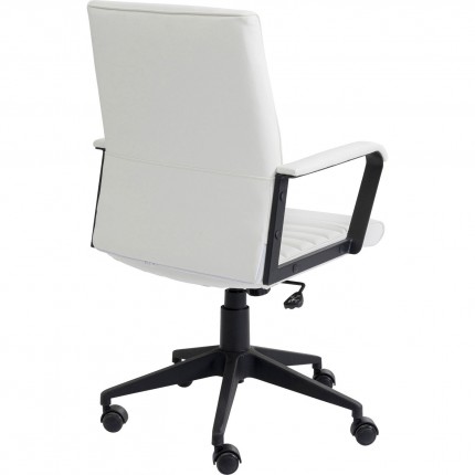 Chaise de bureau pivotante Labora blanc
