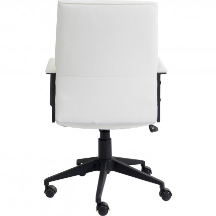 Chaise de bureau pivotante Labora blanc