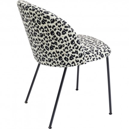 Chaise Cecil léopard Kare Design