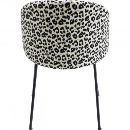 Chaise Cecil léopard Kare Design