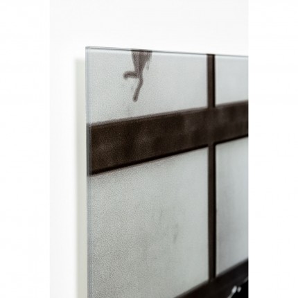 Tableau en verre voiture vintage 150x100cm Kare design