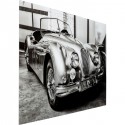 Tableau en verre voiture vintage 150x100cm Kare design