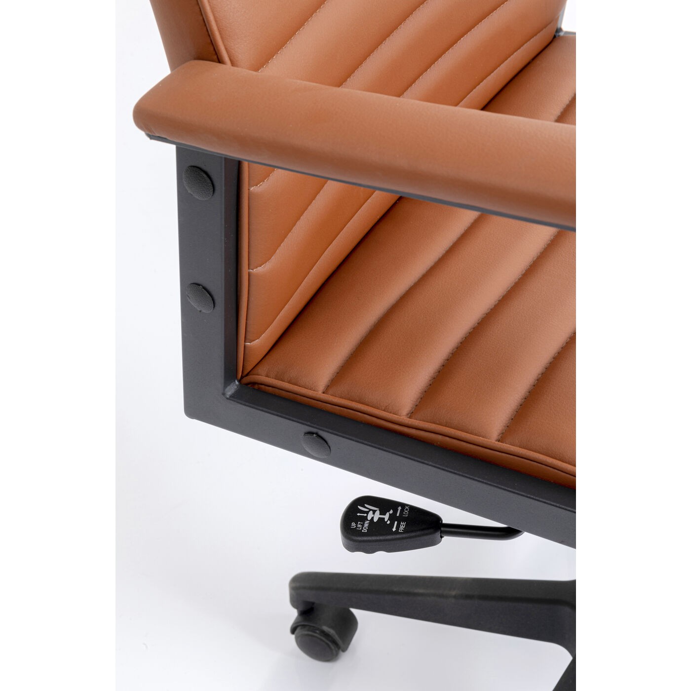 Chaise de bureau Labora marron clair Kare Design