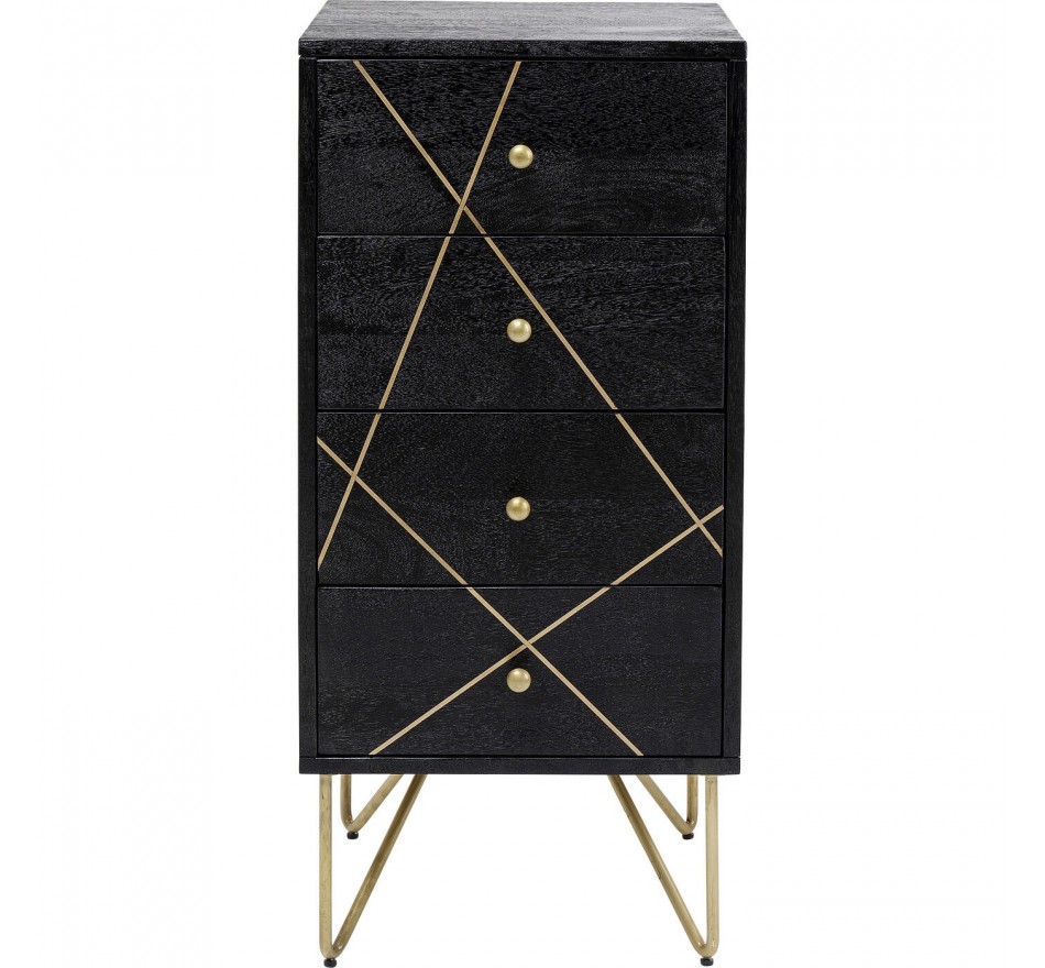 Chiffonnier Vein 4 tiroirs Kare Design