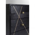 Chiffonnier Vein 4 tiroirs Kare Design