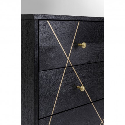 Chiffonnier Vein 4 tiroirs Kare Design