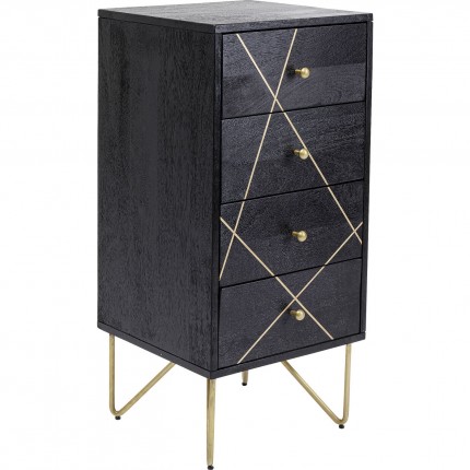 Chiffonnier Vein 4 tiroirs Kare Design