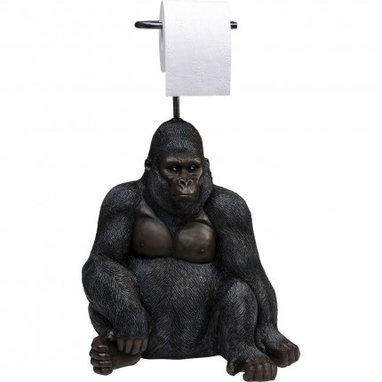 Dérouleur papier gorille noir Kare Design