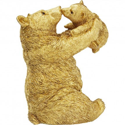 Déco ours dorés bisou Kare Design