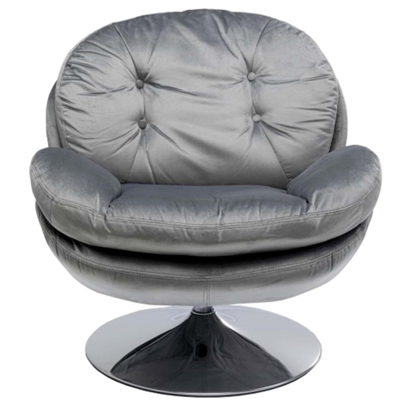 Fauteuil pivotant Cosy gris