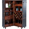 Bar-coffre Globetrotter croco 153cm Kare Design