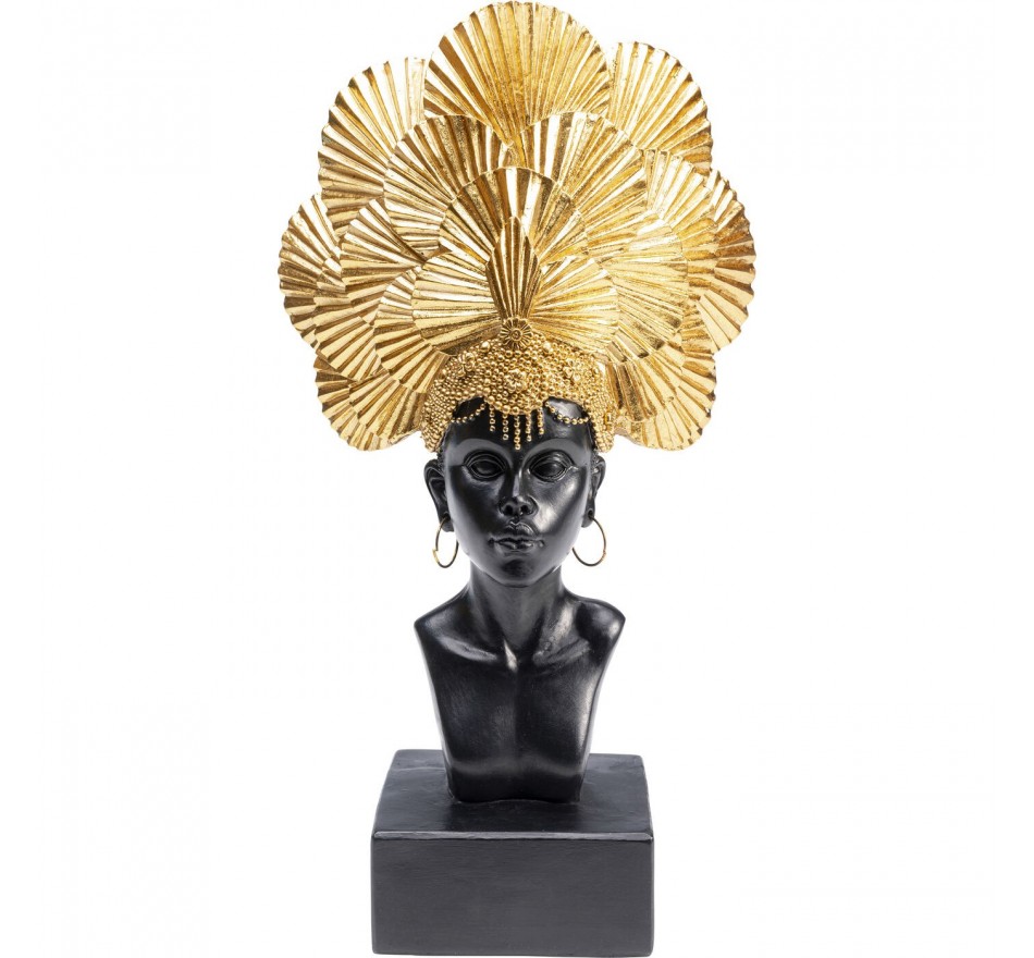 Déco femme coiffe dorée Kare Design