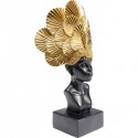 Déco femme coiffe dorée Kare Design