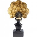 Déco femme coiffe dorée Kare Design