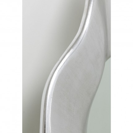 Miroir Riley 150x98cm argenté Kare Design