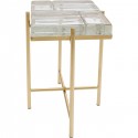 Table d'appoint Iceline 43x33cm dorée Kare Design