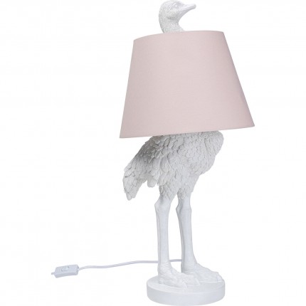 Lampe autruche blanche Kare Design