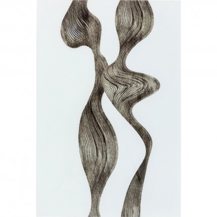 Tableau en verre Abstract Art 80x120cm n°2 Kare Design