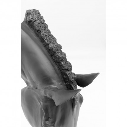 Déco tête de cheval noire 72cm Kare Design