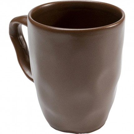 Mugs Savannah marron set de 4 Kare Design