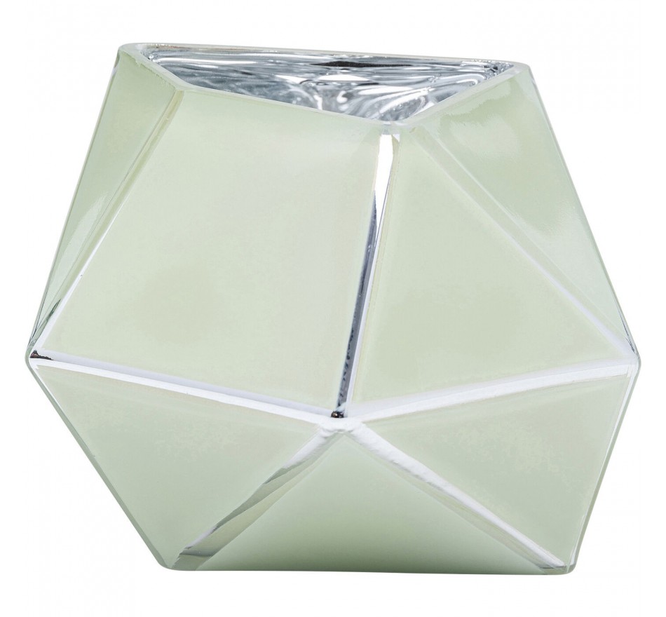Vase Art argenté 14cm Kare Design