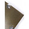 Table d'appoint Manifattura bronze 42x42cm Kare Design
