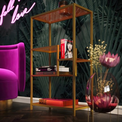 Shelf Loft 100x60cm Gold Kare Design