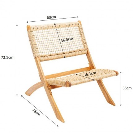 Chaise de jardin Copacabana Kare Design