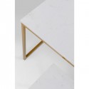 Tables d'appoint Key West dorées set de 3 Kare Design