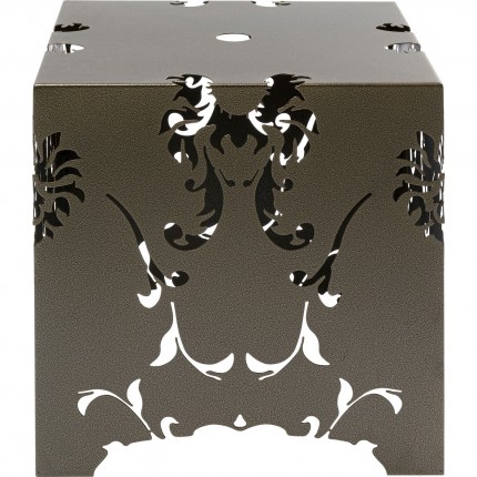 Table d'appoint Manifattura 42x42cm bronze Kare Design