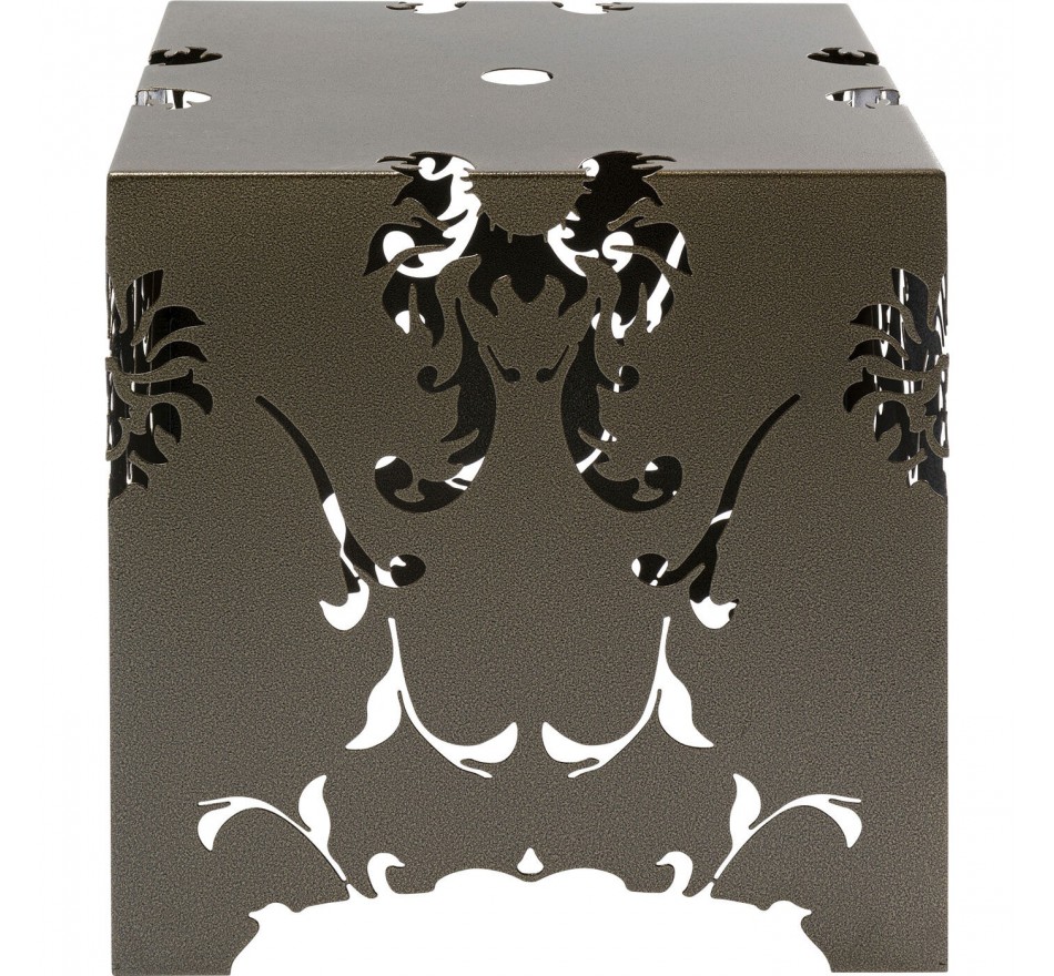 Table d'appoint Manifattura bronze 42x42cm Kare Design
